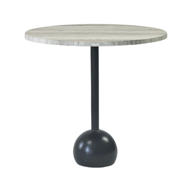 Modern Minimalist Circular Accent Table